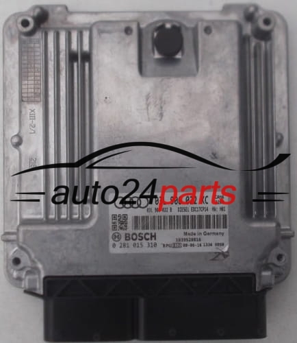 AUDI A4 2.0 TDI BOSCH 0 281 015 310, 0281015310, 03L 906 022 KC, 03L906022KC, 03L 906 022 B, 03L906022B.jpg
