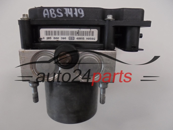 ABS PEUGEOT 307 BOSCH 0265231476, 0 265 231 476, 9651873780 / 0265800390