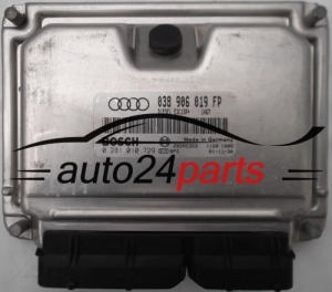 Μονάδα Ελέγχου Κινητήρα AUDI A4 1.9 TDI AWX 038 906 019 FP 038906019FP BOSCH 0 281 010 729 0281010729 28SA5353