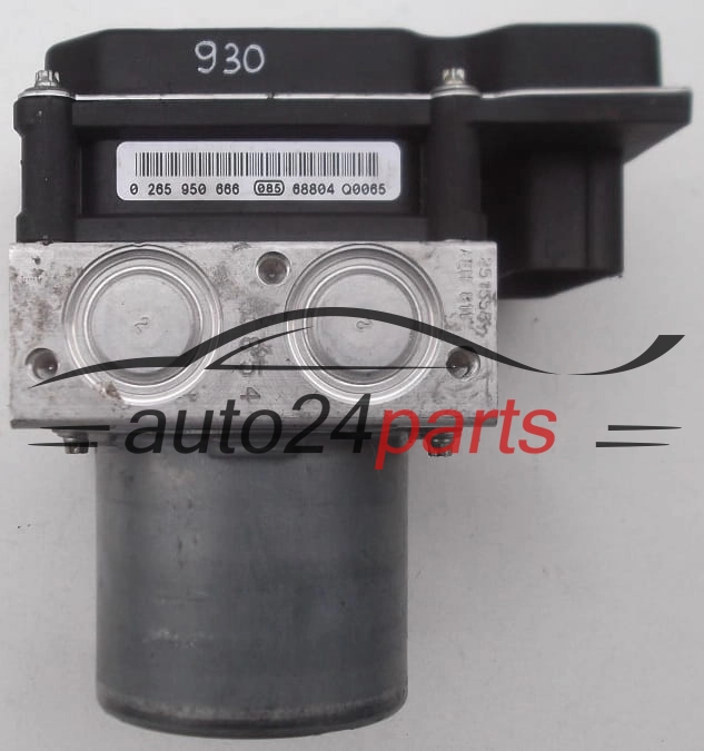 ABS PUMP BMW E60 BOSCH 0 265 236 020, 0265236020, 3451 6768550-01, 3451676855001, 0 265 950 666, 0265950666