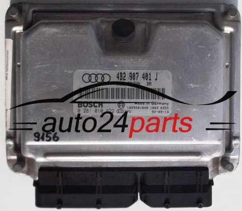 AUDI A6 2.5 TDI 4B2907401J, 4B2 907 401 J, BOSCH 0 281 010 822, 0281010822, DIESEL EDC15UM+D05 28SA5206.jpg