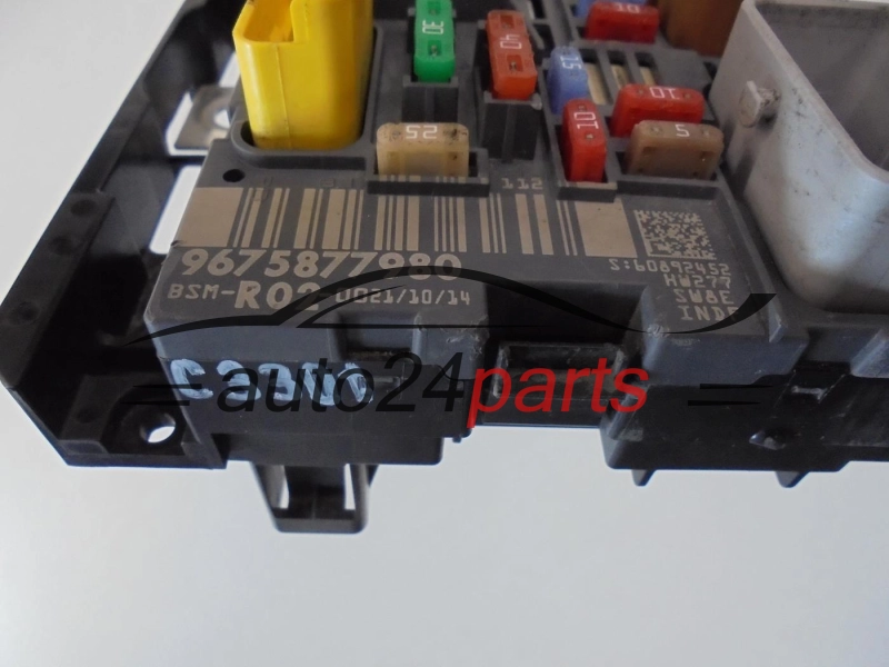 CENTRALKA MODUL CITROEN PEUGEOT 9675877980 BSM-R02-00