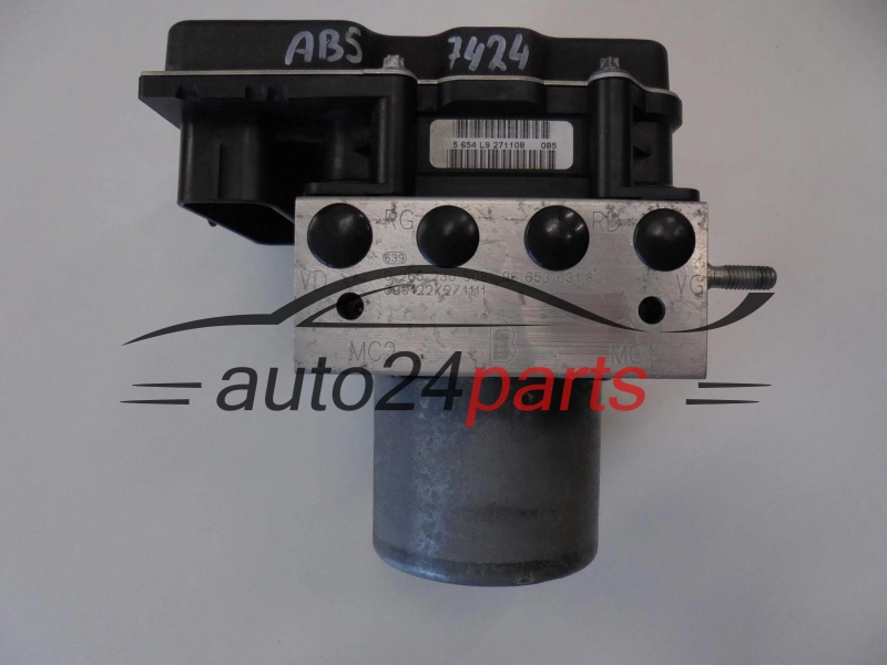 ABS POMPA I STEROWNIK CITROEN PEUGEOT BOSCH 0265230508, 9665363180, 0265951178