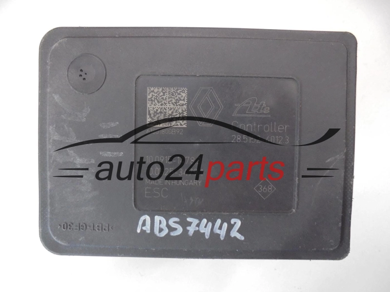 ABS POMPA I STEROWNIK RENAULT OPEL 476601418R, 10.0220-0872.4, 10022008724, 10.0915-1478.3, 10091514783