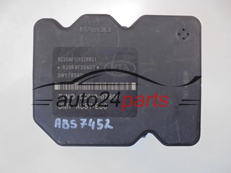 ABS PUMPE UND STEUERGERÄT KIA 58910-07800 5891007800 5WY7856D