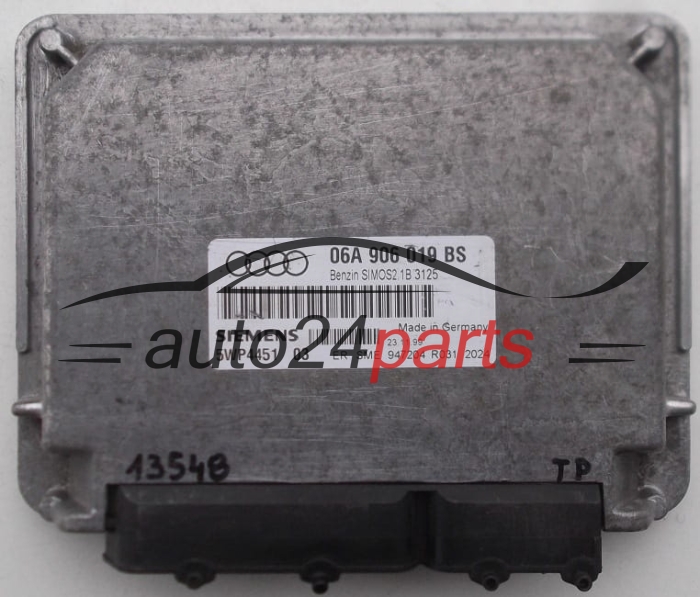 KOMPUTER STEROWNIK SILNIKA AUDI A3 1.6 AKL AEH 06A906019BS