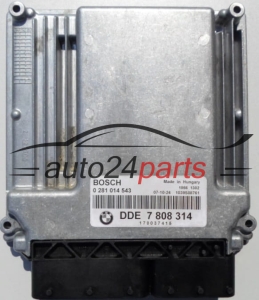 ECU ENGINE CONTROLLER BMW E90 325 5 E60 525 3.0 DIESEL BOSCH 0281014543, 0 281 014 543, DDE 7808314, DDE7808314, 7 808 314, 1039S23438