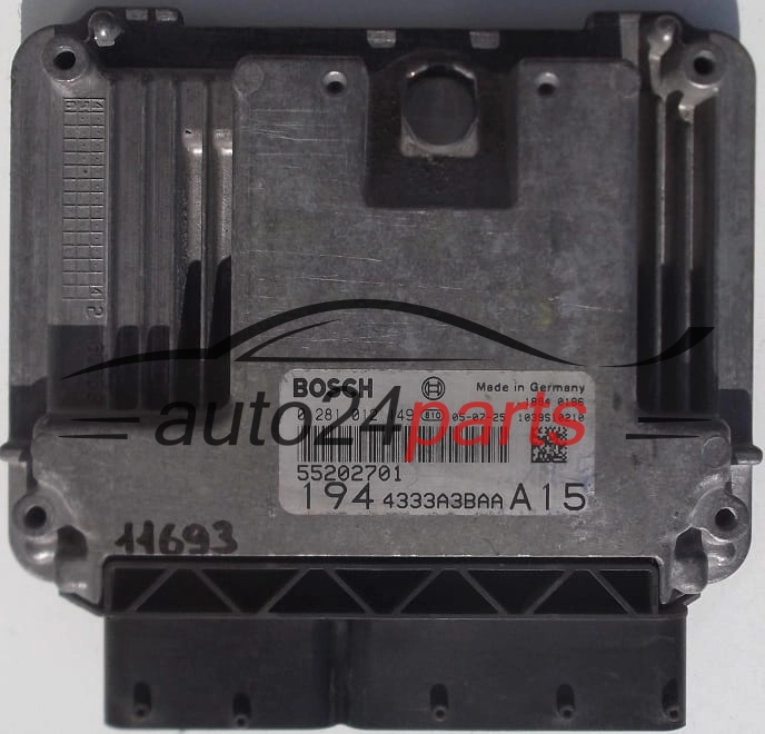 MOTORSTEUERGERÄT ECU STEUERGERAT FIAT CROMA 1.9 JTDM BOSCH 0 281 012 149