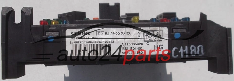 CONFORT MODULE CITROEN PEUGEOT SIEMENS S118085320 C,  9652474680