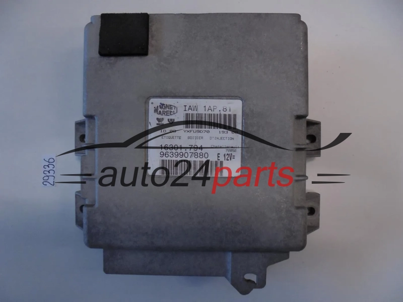 Sterownik silnika Peugeot 206 1.4 16301794 9639907880