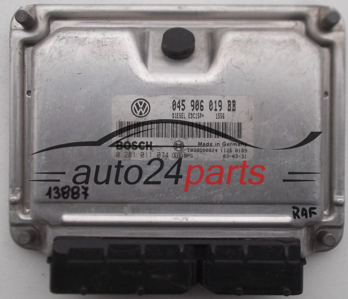 CENTRALINA DO MOTORE VOLKSWAGEN SEAT IBIZA CORDOBA BOSCH 0 281 011 074