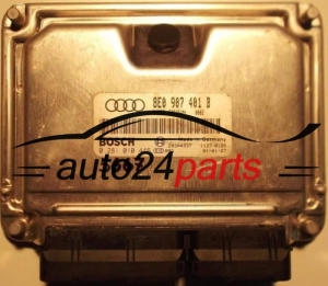 CENTRALINA DO MOTORE AUDI A4 2.5 TDI 8E0907401B  BOSCH 0281010446