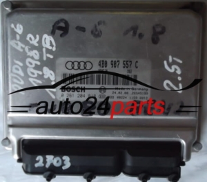 Μονάδα Ελέγχου Κινητήρα AUDI A6 1.8T 1.8 TURBO AJL 4B0907557C 4B0 907 557 C BOSCH 0 261 204 818 0261204818 26SA5199