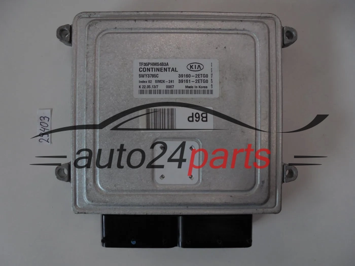Μονάδα Ελέγχου Κινητήρα  KIA 5WY3785C 39160-2ETG0 391602ETG0 SIM2K-241
