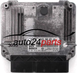 Μονάδα Ελέγχου Κινητήρα AUDI A3 VW SKODA SEAT LEON 1.9 TDI BOSCH 0 281 012 262 0281012262 03G 906 021 AA 03G906021AA
