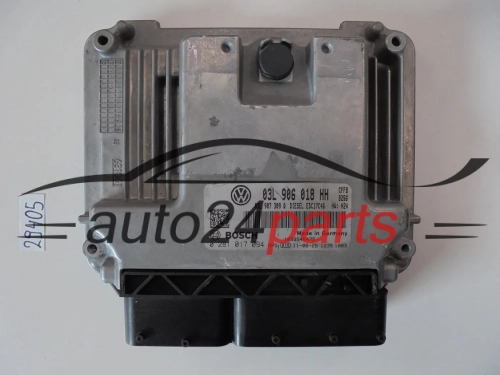 KOMPUTER STEROWNIK SILNIKA VW VOLKSWAGEN SHARAN 2.0 TDI 03L906018HH, 03L 906 018 HH, 03L907309Q, 03L 907 309 Q BOSCH 0281017094, 0281 017 094