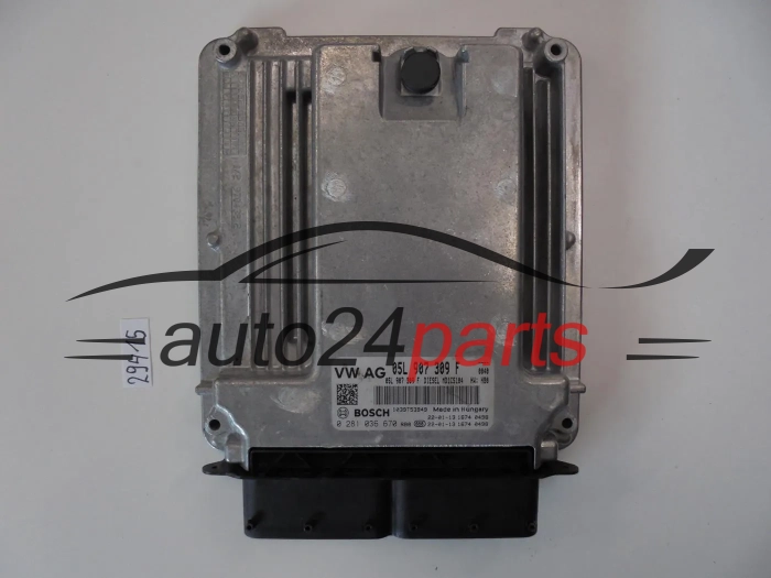 Centralina do motor VOLKSWAGEN 0281036670 05L907309F