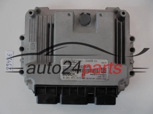 KOMPUTER STEROWNIK SILNIKA FORD FIESTA FUSION 1.6 TDI BOSCH 0 281 011 612, 0281011612, FoMoCo 6S61-12A650-VA, 6S6112A650VA, 5DSA - 29421,  29426