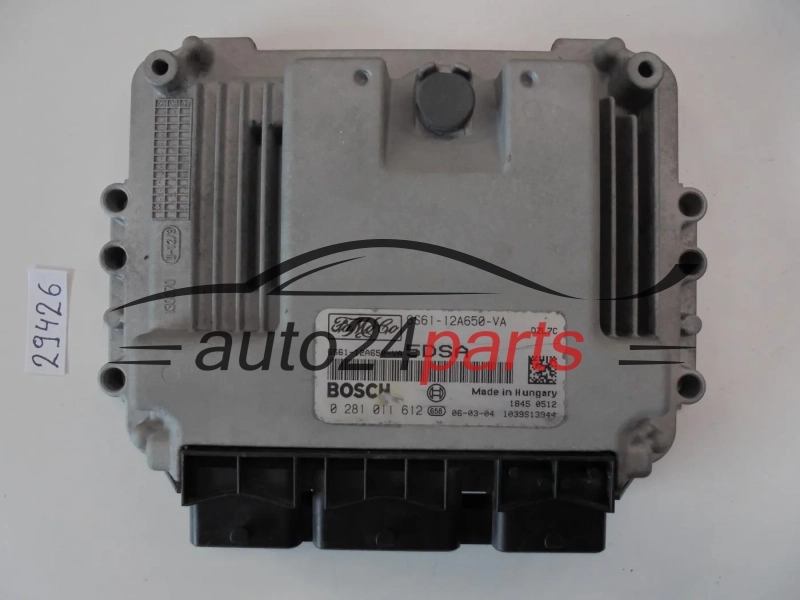 Sterownik silnika Ford Fiesta Fusion 1.6 TDI 0281011612 6S6112A650VA