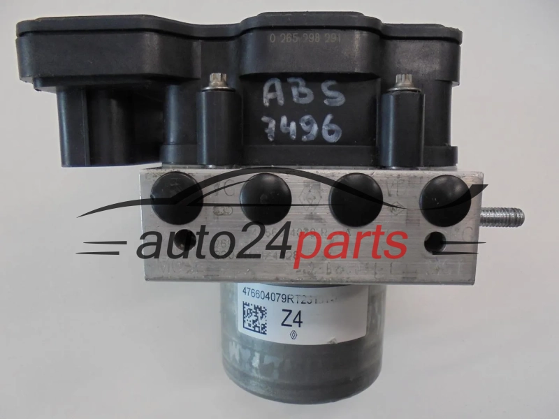 ABS Pumpe und steuergerat Renault 0265298291 476604079R 0265956535