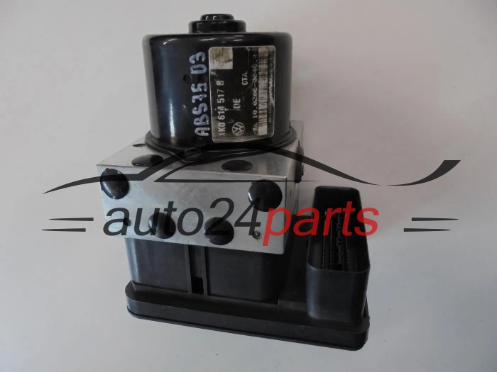 Pompe ABS et calculateur  AUDI VOLKSWAGEN SEAT SKODA 1K0 614 517 B, 1K0614517B, ATE 10.0206-0040.4, 10020600404, 1K0 907 379 D, 1K0907379D, ATE 10.0960-0343.3, 10096003433
