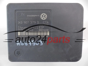 ABS POMPA I STEROWNIK AUDI VOLKSWAGEN SEAT SKODA 1K0 614 517 B, 1K0614517B, ATE 10.0206-0040.4, 10020600404, 1K0 907 379 D, 1K0907379D, ATE 10.0960-0343.3, 10096003433