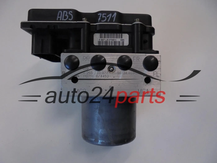 Bomba ABS y centralita IVECO 0265233377 504346590 0265900371