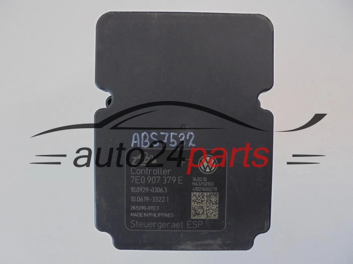 Pompa ABS i sterownik Volkswagen Transporter 7E0614517A 7E0907379E – zdjęcie 2
