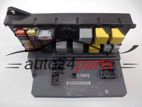 CENTRALKA MODUL STEROWNIK KOMFORTU MERCEDES W906 SPRINTER A9065452101, 9065452101, A 906 545 21 01 (04), HW A9065450601, 9065450601, A 906 545 06 01 SW A9064420400, 9064420400, A 906 442 04 00 TEMIC5276B1