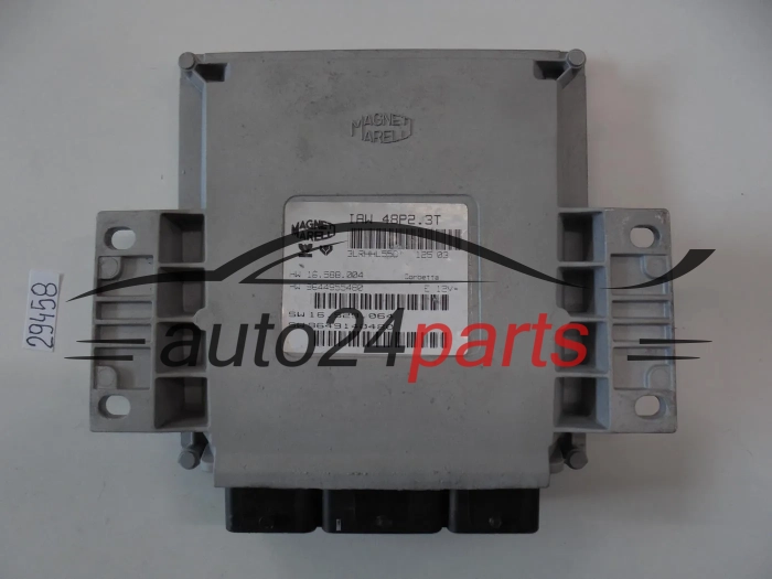 KOMPUTER STEROWNIK SILNIKA PEUGEOT 206 MAGNETI MARELLI IAW 48P2.3T, IAW48P23T, 9649140480