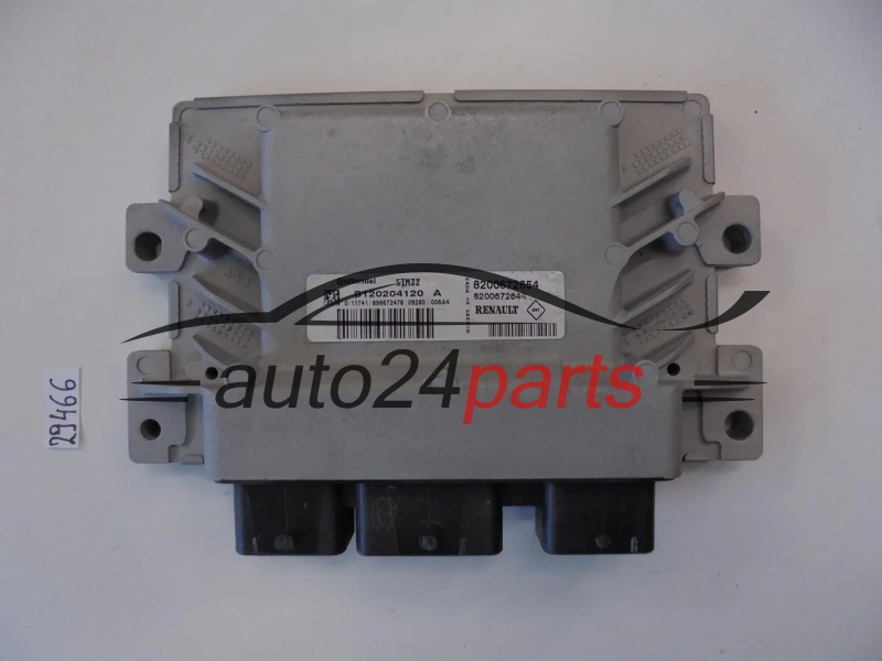 DACIA LOGAN 1.4 SIEMENS SIM32 S120204120A, S120204120 A, 8200672654 8200672644