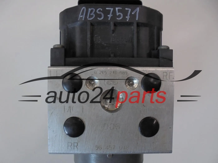 Pompa ABS i sterownik Daewoo Matiz Chevrolet 96457018 0265216989 – zdjęcie 2