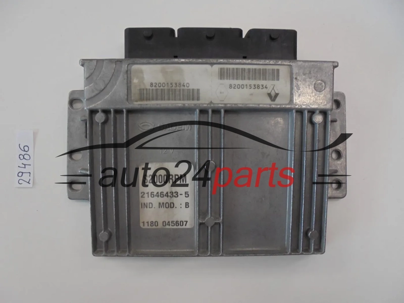 KOMPUTER STEROWNIK SILNIKA RENAULT TWINGO 1.2 SAGEM 21646433-5, 216464335, 8200153840, 8200153834