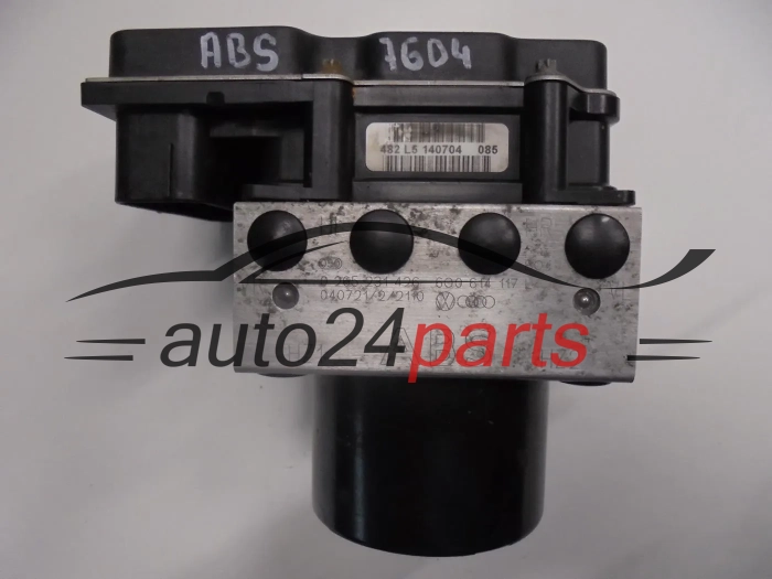 Pompe ABS et calculateur AUDI SEAT SKODA VOLKSWAGEN BOSCH 0 265 231 426, 0265231426, 6Q0 614 117 L, 6Q0614117L, 0 265 800 363, 0265800363, 6Q0 907 379 R, 6Q0907379R