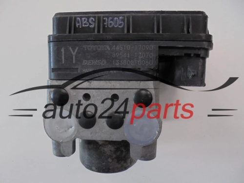 ABS POMPA I STEROWNIK TOYOTA MR2 1.8 DENSO 133800-0060, 1338000060, 44510-17090, 4451017090, 89541-17070, 8954117070