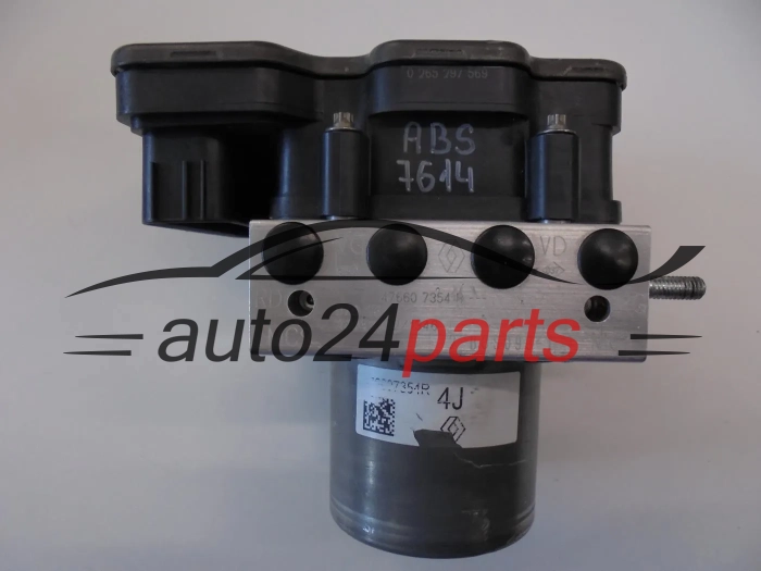 Pompe ABS et calculateur RENAULT 026297569 476607354R 0265956740