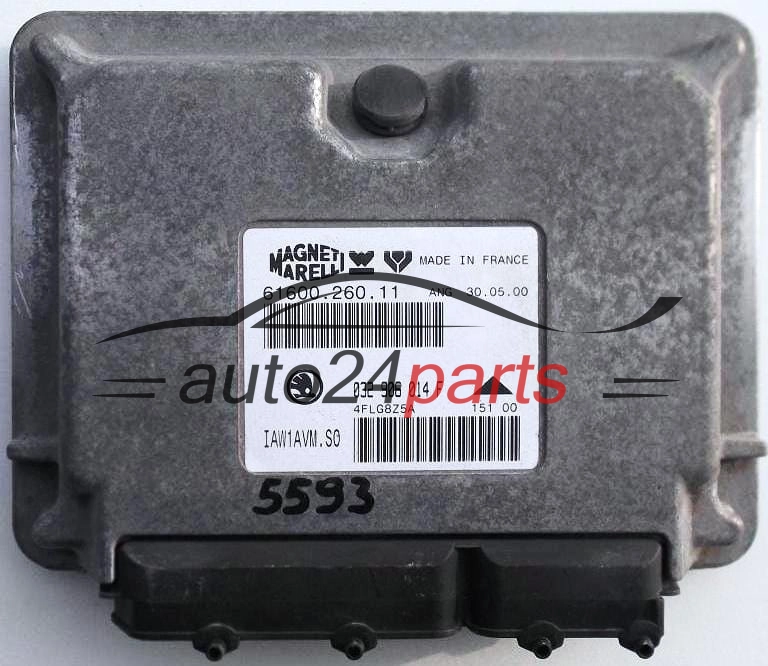 CENTRALINA MOTORE SKODA OCTAVIA 1.6 IAW1AVS0, 032906014F, 6160026011