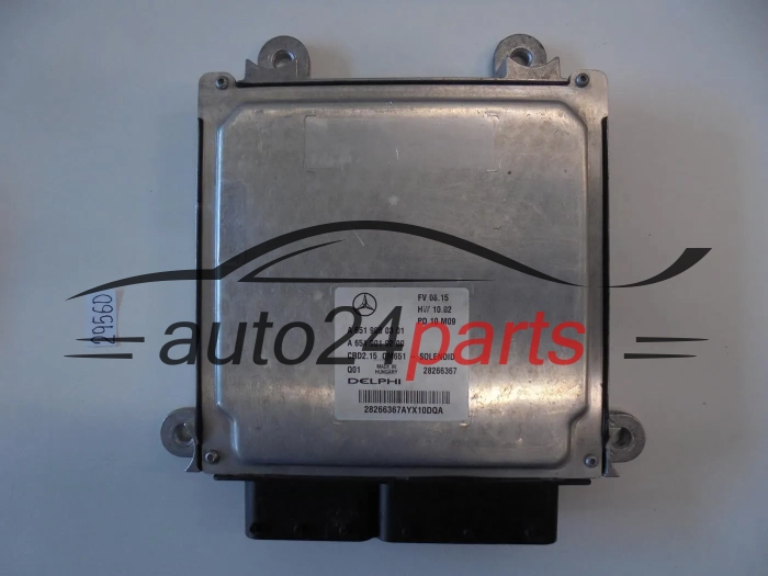 KOMPUTER STEROWNIK SILNIKA MERCEDES BENZ A6519000301, A6519019200, 28266367