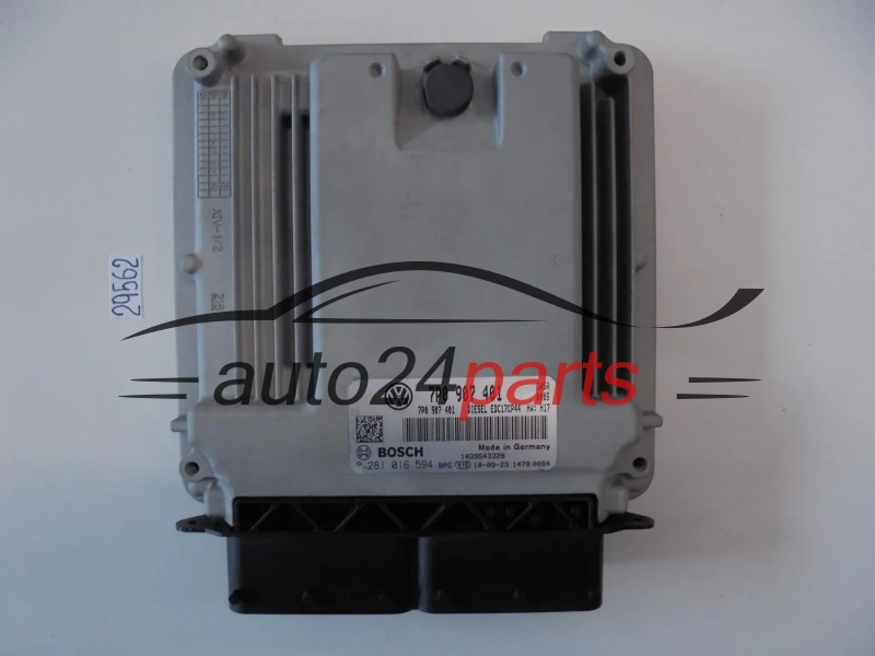 Centralita de motor  VOLKSWAGEN TOUREG 0281016594 7P0907401 EDC17CP44