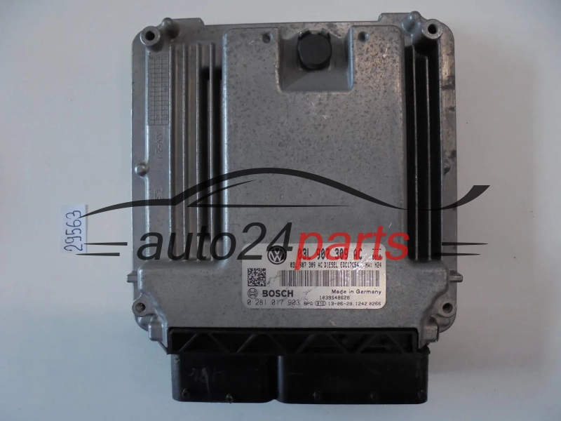Centralina do motor VOLKSWAGEN 0281017903 03L907309AC EDC17C54