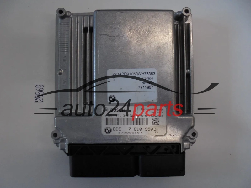KOMPUTER STEROWNIK SILNIKA BMW X5 E70 X6 E71 3.0 DIESEL BOSCH 0281015240, 0 281 015 240, DDE 7810950, 7 810 950, 1039S25860