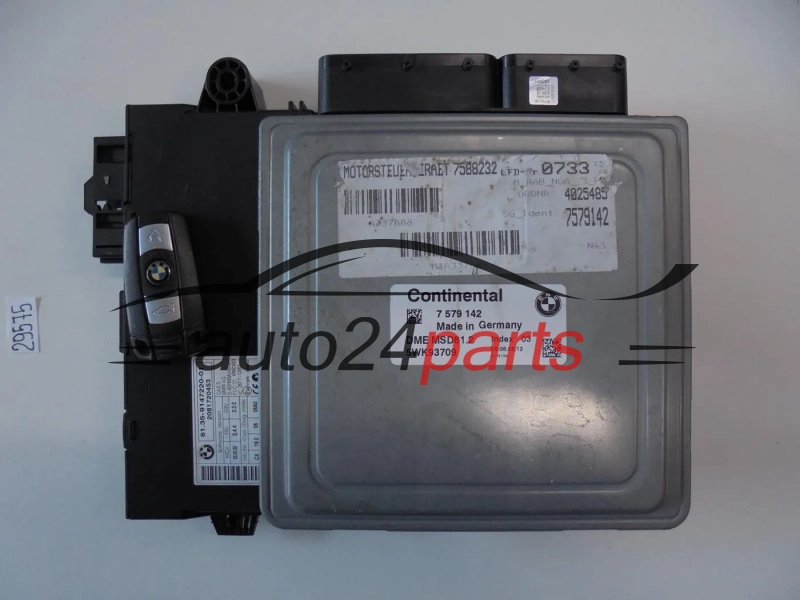 BMW CONTINENTAL 5WK93709, DME 7 579 142, 7579142