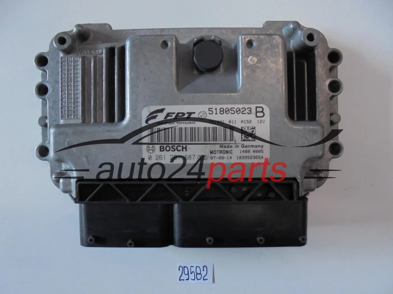 Sterownik silnika Fiat Punto Bravo 1.4 0261201687 51805023B