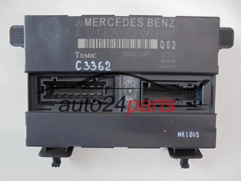 CENTRALKA MODUL STEROWNIK MERCEDES BENZ A 171 820 33 26, A1718203326