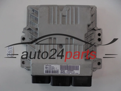 KOMPUTER STEROWNIK SILNIKA CITROEN PEUGEOT 1.6 HDI Continental S180123008 A, S180123008A, 9800268980, HW 9666681180, SID807EVO