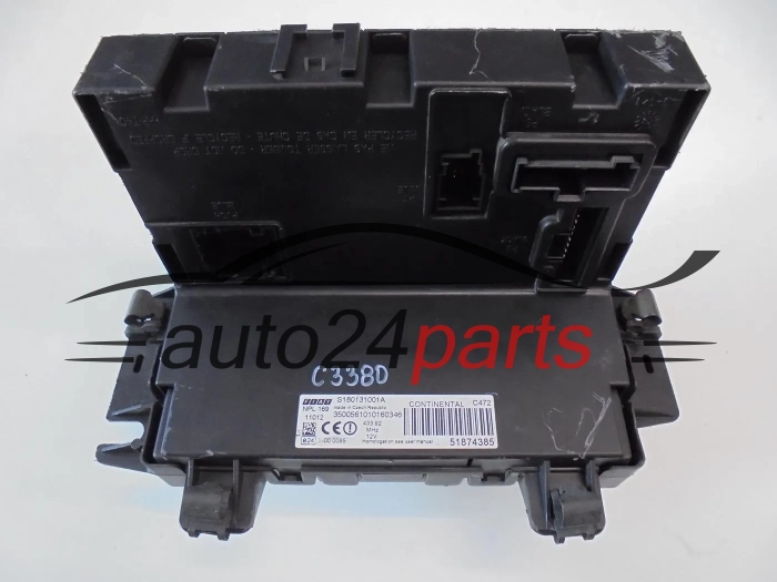 Moduł komfortu BSI Fiat Panda 169 S180131001A 51874385
