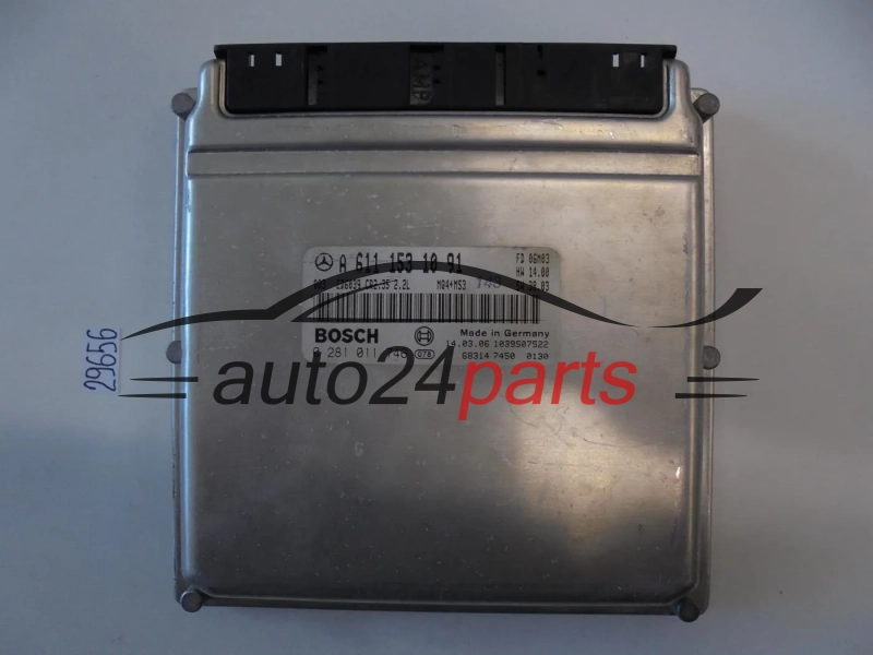 KOMPUTER STEROWNIK SILNIKA MERCEDES SPRINTER 211 2.2 220 CDI BOSCH 0 281 011 746, 0281011746, A 611 153 10 91, A6111531091