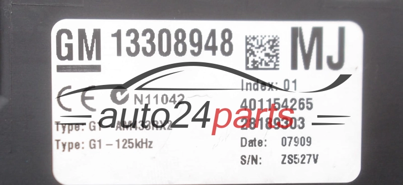 ELEKTRISCHER KASTEN SICHERUNGKASTEN SICHERUNG UND RELAIS STROMKASTEN RELAISKASTEN OPEL CORSA D 13308948 MJ, 28189303