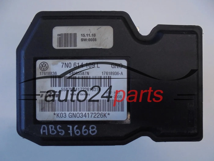 Pompa ABS i sterownik Volkswagen 7N0614109L – zdjęcie 2