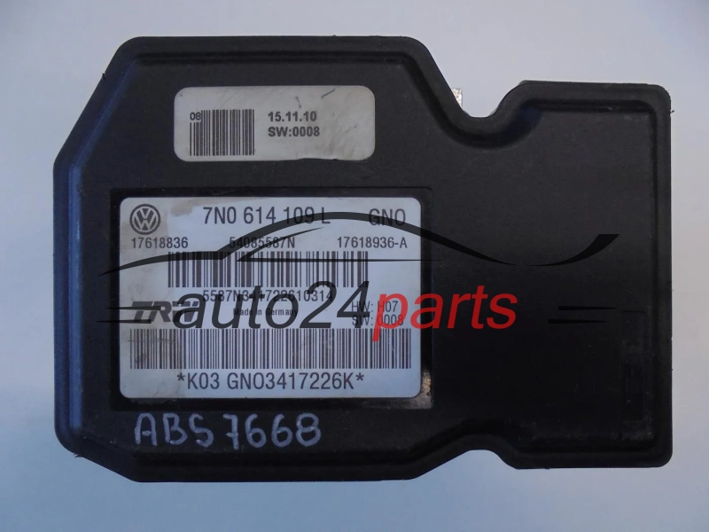 POMPA ABS I STEROWNIK VOLKSWAGEN 7N0614109L